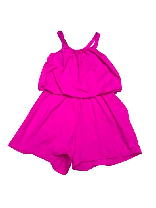 Tempt Me Other - Tempt Me Women's One Piece Swimsuit Romper Built-In Cups Adjustable Straps Sz M
